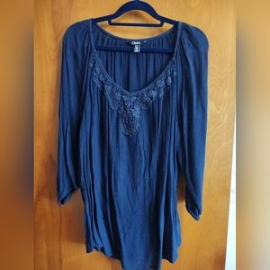 Dark blue top by Chaps Jeans